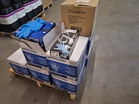Ca. 100x nitrile melkershandschoenen verschillende maten - afbeelding 2 van  6