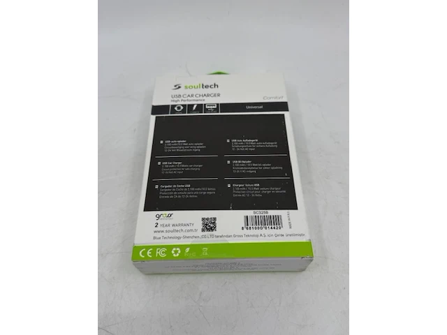 Ca. 100x usb autolader, soultech, sc325b - afbeelding 2 van  3