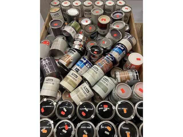 Ca. 100x verf flexa/histor/wijzonol en diverse - afbeelding 1 van  5