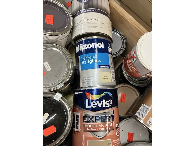Ca. 100x verf flexa/histor/wijzonol en diverse - afbeelding 2 van  5