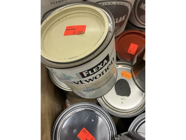 Ca. 100x verf flexa/histor/wijzonol en diverse - afbeelding 3 van  5