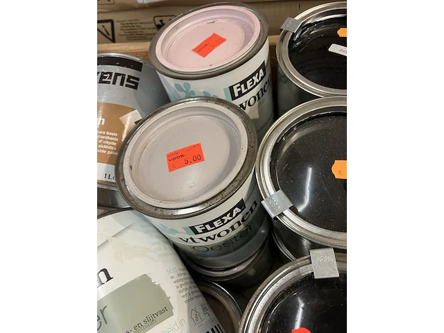 Ca. 100x verf flexa/histor/wijzonol en diverse - afbeelding 4 van  5