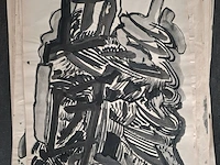 Ca. 100x verzameling , ernst vijlbrief (1934-2010), 100 aquarellen, 20e eeuw - afbeelding 2 van  5