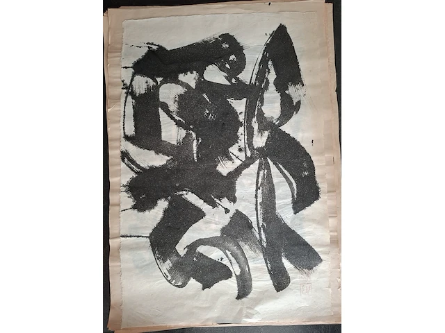 Ca. 100x verzameling , ernst vijlbrief (1934-2010), 100 aquarellen, 20e eeuw - afbeelding 4 van  4