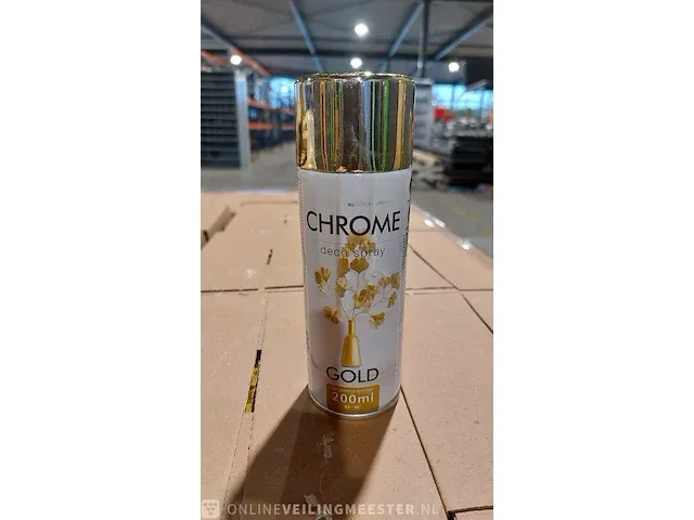 Ca. 1020x motip airco verfrisser 150ml, chroom goud spray 200ml motip - afbeelding 3 van  4