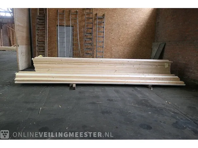 Ca. 103x vuren balk - afbeelding 2 van  8