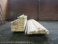 Ca. 103x vuren balk - afbeelding 3 van  8