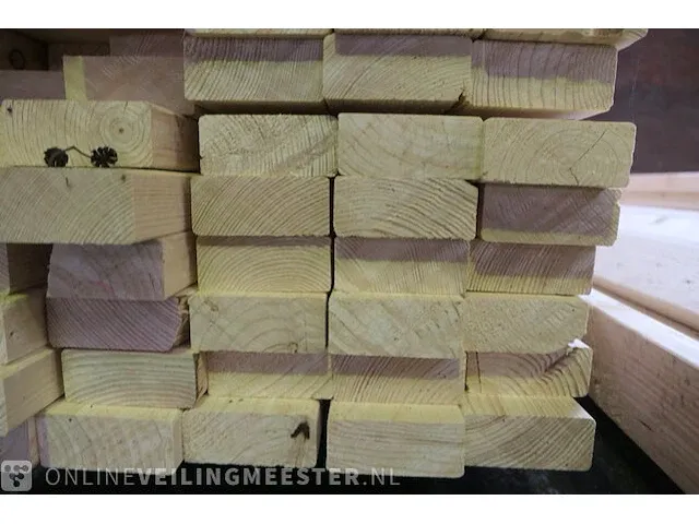 Ca. 103x vuren balk - afbeelding 5 van  8