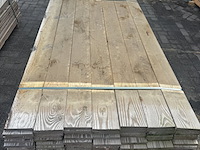Ca. 105x douglas planken | fijnbezaagd | 2,2 x 15 x 200 cm - afbeelding 1 van  2
