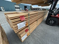Ca. 106x douglas design/triple/deens profiel, 22x142mm, lengte 500cm - afbeelding 2 van  3