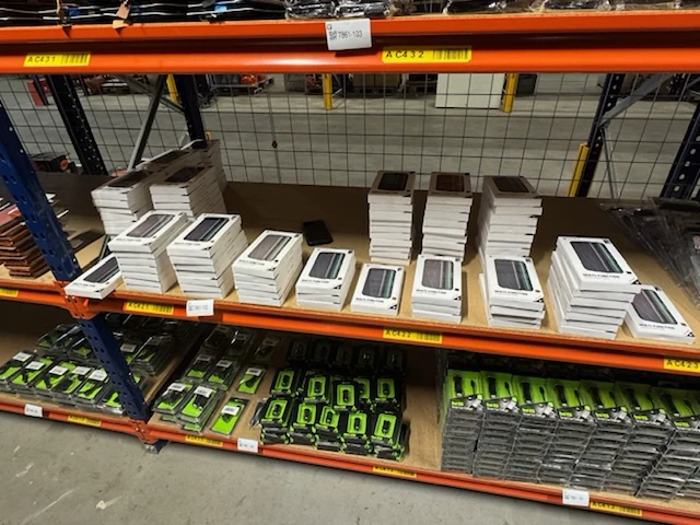 Ca. 108x luxe telefoonhoes puloka, zwart en bruin - afbeelding 4 van  7