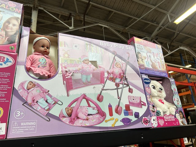 Ca. 10x a-merk speelgoed w.o. baby born, air-brush nail salon, barbie, vtech - afbeelding 5 van  11