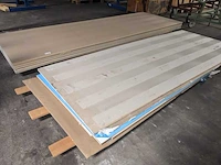 Ca. 10x afgewerkte gibsplaat knauf, 02- a- plaat, wit - afbeelding 1 van  7