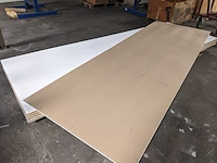 Ca. 10x afgewerkte gibsplaat knauf, 02- a- plaat, wit - afbeelding 3 van  7