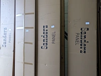 Ca. 10x akoestisch wandpaneel 280x60, sanderz, (4), walnut, 2025 - afbeelding 2 van  2