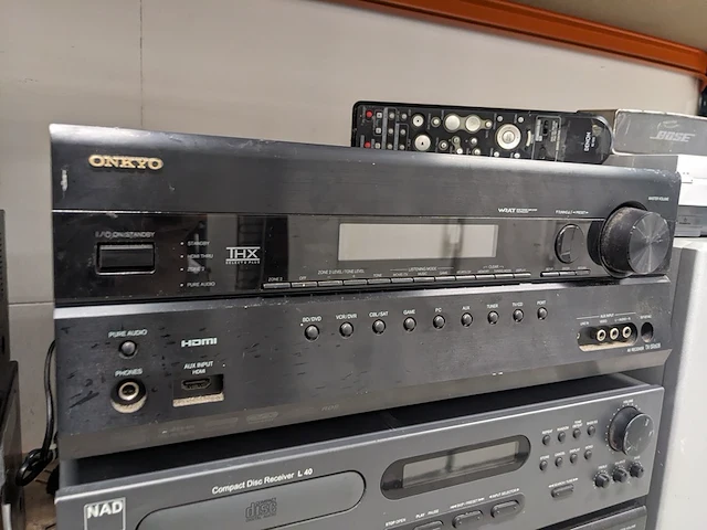 Ca. 10x audioapparatuur, nad, onkyo, harmanny kardon - afbeelding 3 van  20