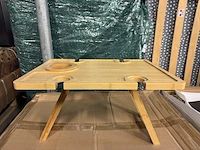 Ca. 10x bamboe wijntafel 43x32 cm - afbeelding 1 van  3