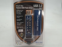 Ca. 10x beveiligde usb-stick, istorage, datashur pro, 4gb - afbeelding 1 van  3