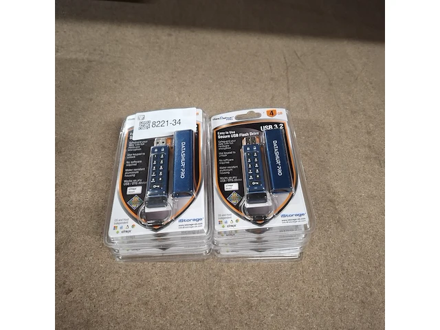 Ca. 10x beveiligde usb-stick, istorage, datashur pro, 4gb - afbeelding 3 van  3