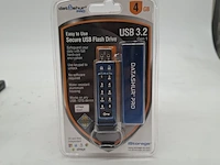 Ca. 10x beveiligde usb-stick, istorage, datashur pro, 4gb - afbeelding 1 van  3