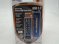 Ca. 10x beveiligde usb-stick, istorage, datashur pro, 4gb - afbeelding 1 van  3