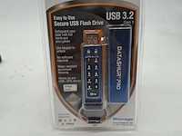 Ca. 10x beveiligde usb-stick, istorage, datashur pro, 4gb - afbeelding 1 van  3