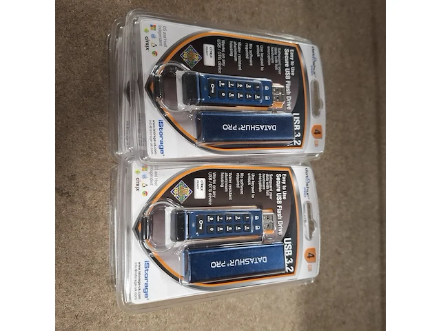 Ca. 10x beveiligde usb-stick, istorage, datashur pro, 4gb - afbeelding 3 van  3