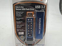Ca. 10x beveiligde usb-stick, istorage, datashur pro, 4gb - afbeelding 1 van  3