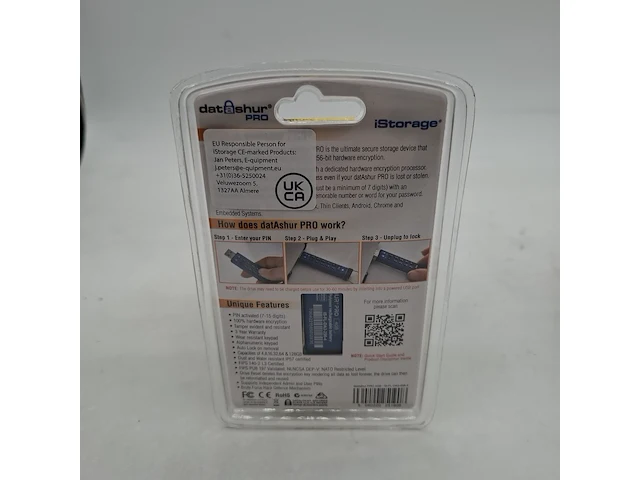 Ca. 10x beveiligde usb-stick, istorage, datashur pro, 4gb - afbeelding 2 van  3