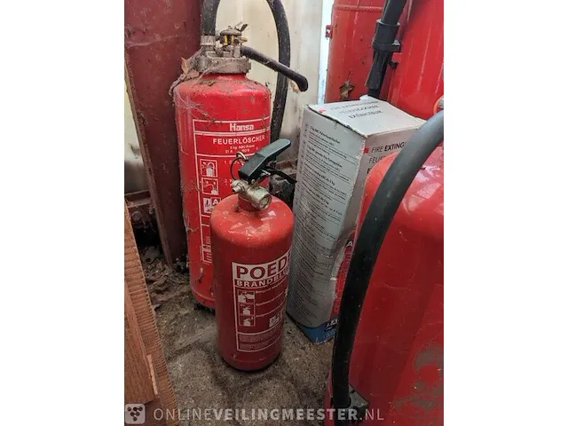Ca 10x brandblusser o.a. jockel, saval - afbeelding 11 van  11