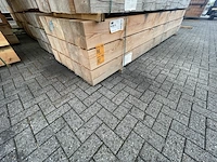 Ca. 10x douglas balken fijnbezaagd, 200x200mm, lengte 400cm - afbeelding 4 van  4