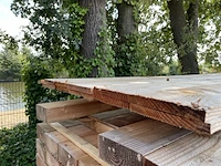 Ca. 10x douglas planken fijnbezaagd, 22x200m, lengte 300cm - afbeelding 3 van  6