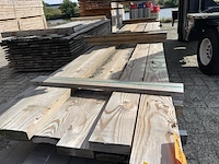 Ca. 10x douglas planken geschaafd, 40x140mm, lengte 500cm - afbeelding 1 van  3