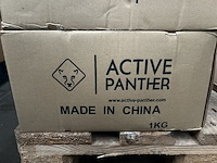 Ca. 10x dumbbell set 2x 1kg (2kg totaal) active panther - afbeelding 2 van  4