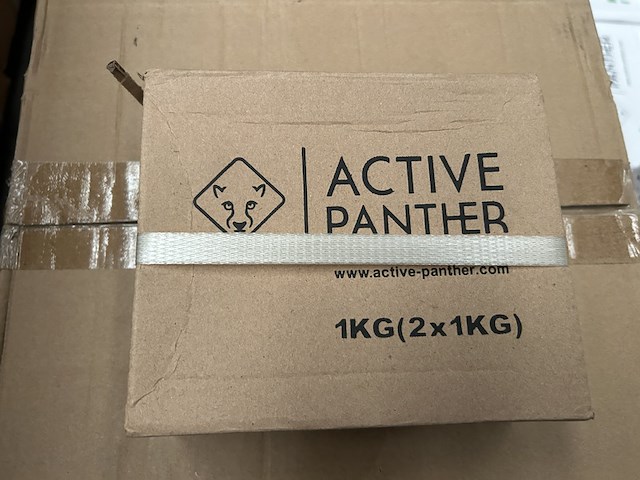 Ca. 10x dumbbell set 2x 1kg (2kg totaal) active panther - afbeelding 3 van  4