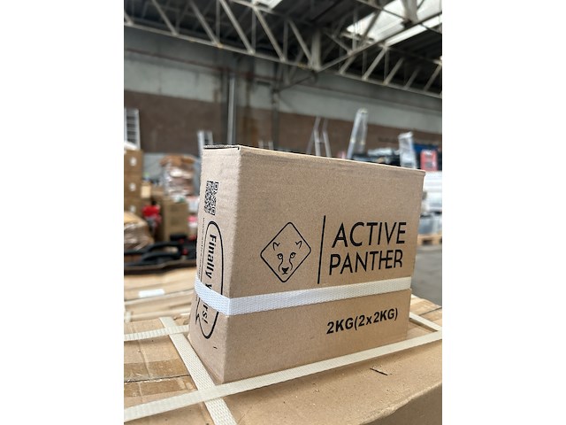 Ca. 10x dumbbell set 2x 2kg (4kg totaal) active panther - afbeelding 3 van  4