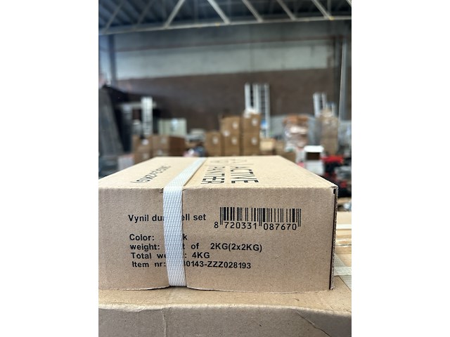 Ca. 10x dumbbell set 2x 2kg (4kg totaal) active panther - afbeelding 4 van  4