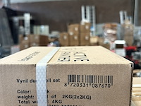 Ca. 10x dumbbell set 2x 2kg (4kg totaal) active panther - afbeelding 4 van  4