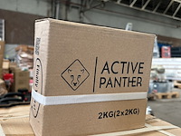 Ca. 10x dumbbell set 2x 2kg (4kg totaal) active panther - afbeelding 3 van  4