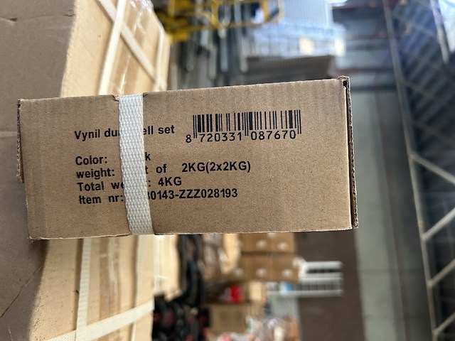 Ca. 10x dumbbell set 2x 2kg (4kg totaal) active panther - afbeelding 4 van  4