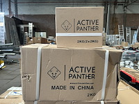 Ca. 10x dumbbell set 2x 2kg (4kg totaal) active panther - afbeelding 2 van  4