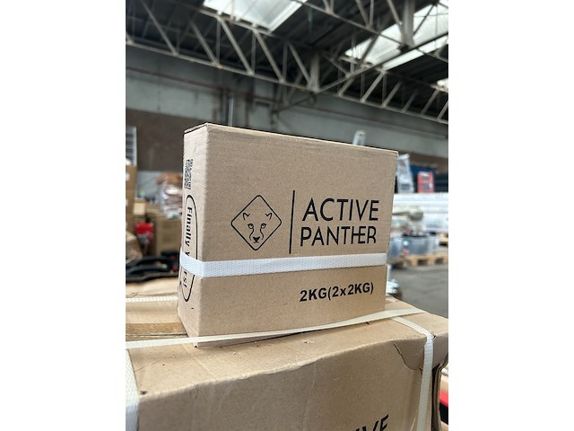 Ca. 10x dumbbell set 2x 2kg (4kg totaal) active panther - afbeelding 3 van  4