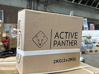 Ca. 10x dumbbell set 2x 2kg (4kg totaal) active panther - afbeelding 3 van  4