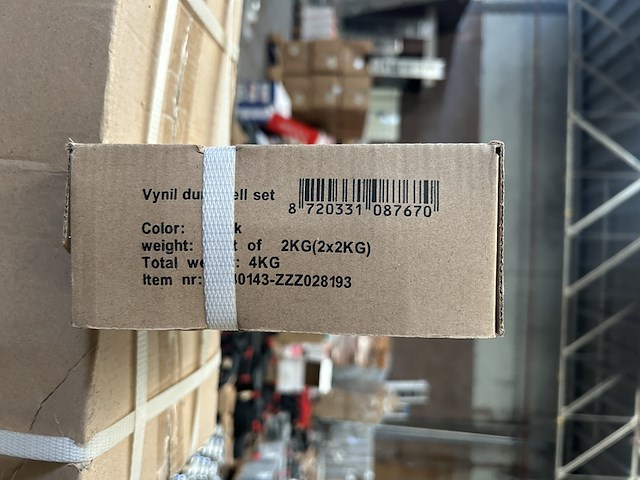 Ca. 10x dumbbell set 2x 2kg (4kg totaal) active panther - afbeelding 4 van  4