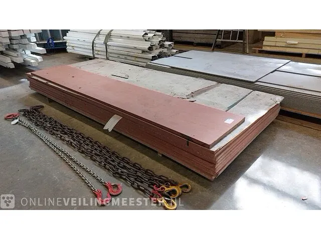 Ca. 10x hardboard brandvrij plaat - afbeelding 1 van  6