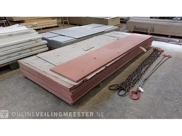 Ca. 10x hardboard brandvrij plaat - afbeelding 2 van  6