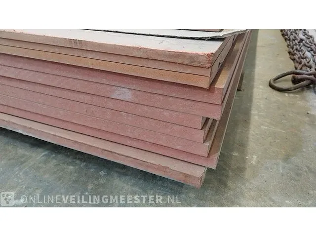 Ca. 10x hardboard brandvrij plaat - afbeelding 4 van  6