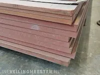 Ca. 10x hardboard brandvrij plaat - afbeelding 4 van  6