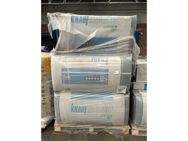 Ca. 10x isolatie 1250x600x180mm rd:5,80 3pl/pak(=2,25m²) knauf tp432 kd - afbeelding 1 van  4
