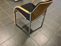 Ca. 10x kantinestoel en 1x bezoekers stoel - afbeelding 5 van  5